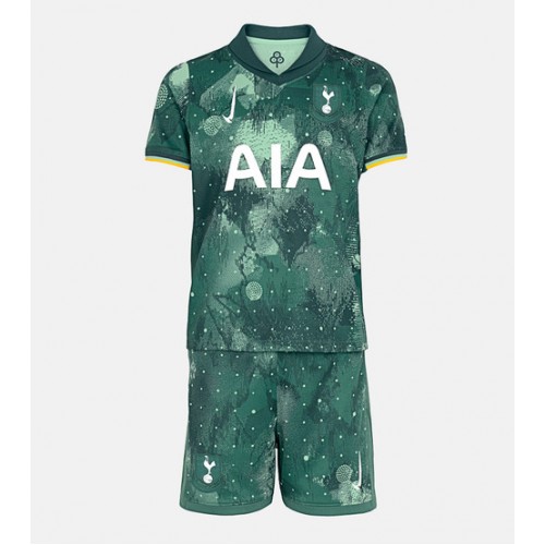 Fotbalové Dres Tottenham Hotspur Dětské Alternativní 2024-25 Krátký Rukáv (+ trenýrky)